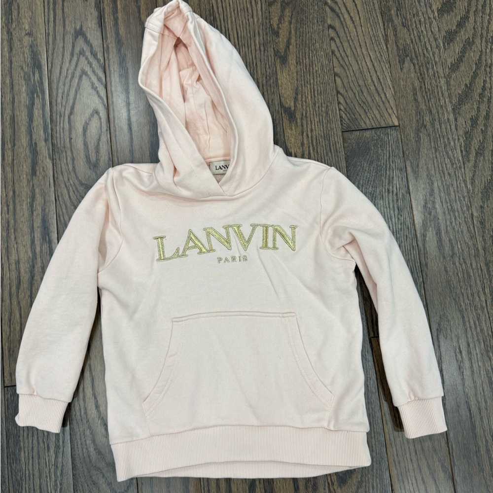 Lanvin Hoodie with Embroidered Logo